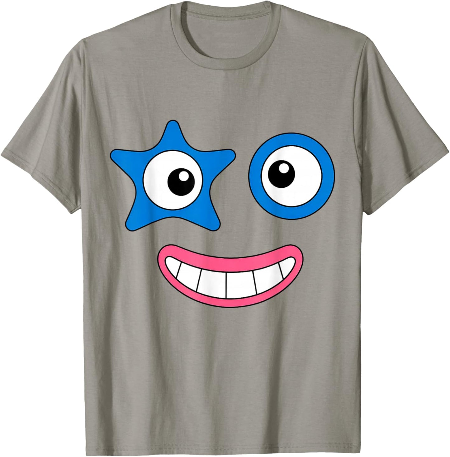 Funny Number Faces Costume Party Group Matching Cartoon T-Shirt - T-Shirt | Sand