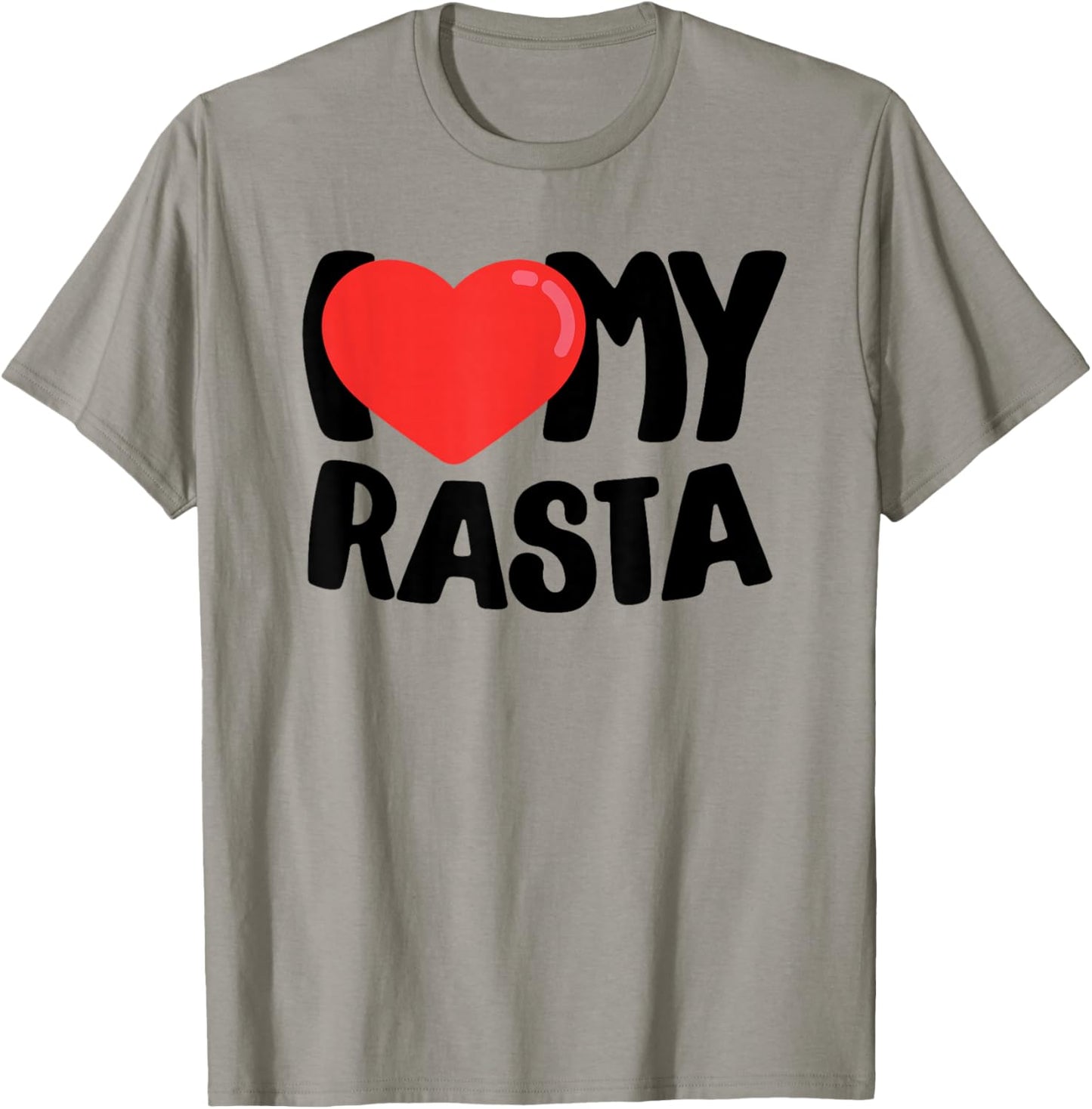 I Love My Rasta T-Shirt - T-Shirt | Sand