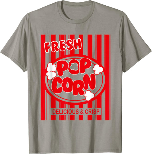 Fresh Popcorn Costume for Halloween T-Shirt - T-Shirt | Sand