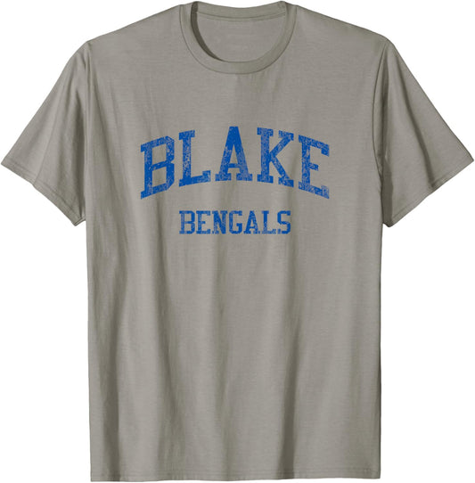 Blake High School HS Silver Spring MD Vintage Sports T-Shirt - T-Shirt | Sand
