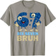 67 Meme 6 7 Numbers Designs Six Seven Bruh Funny Boys Kids T-Shirt - T-Shirt | Sand