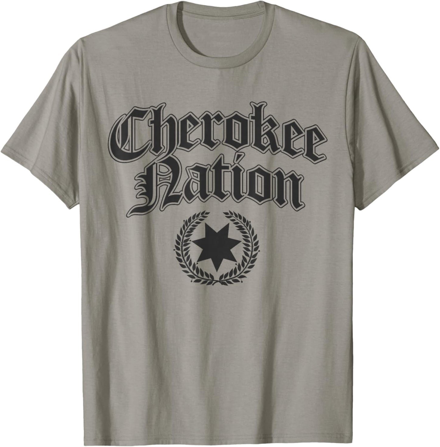 Cherokee Nation Native American T-Shirt - T-Shirt | Sand