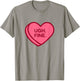 Ugh Fine Anti Valentines Day Sarcastic Heart T-Shirt - T-Shirt | Sand