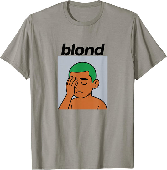 Frank Rapper Blond R&B Album Ocean Cartoon Cover T-Shirt - T-Shirt | Sand
