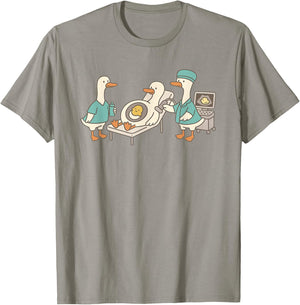 Silly Goose Ultrasound RDMS Sonography Student Graduation T-Shirt - T-Shirt | Sand