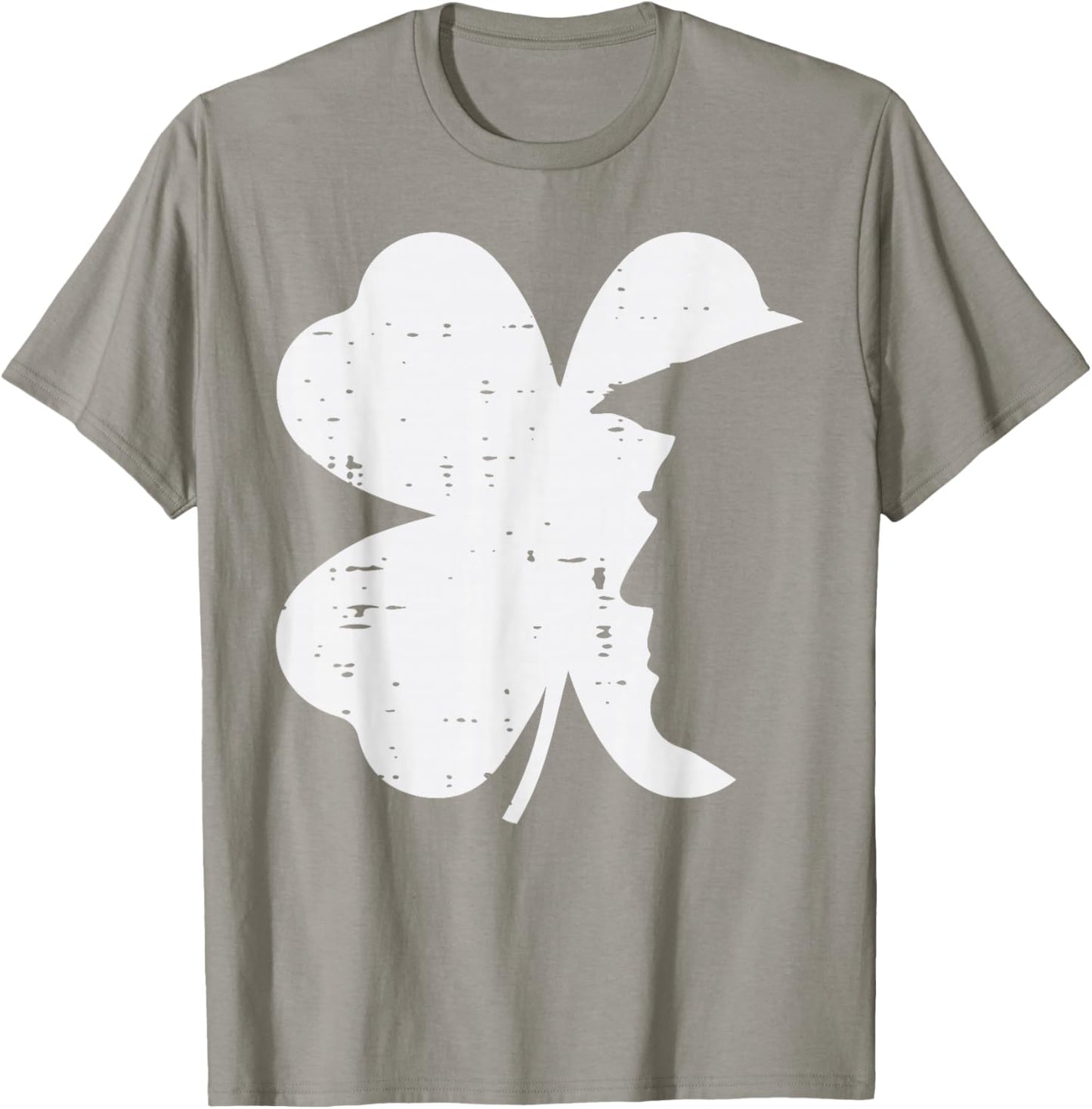 St Patricks Day Shamrock Trump Silhouette Saint Paddys Men T-Shirt - T-Shirt | Sand