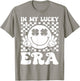Groovy in My Lucky Era St Patricks Day Shamrock Men Women T-Shirt - T-Shirt | Sand