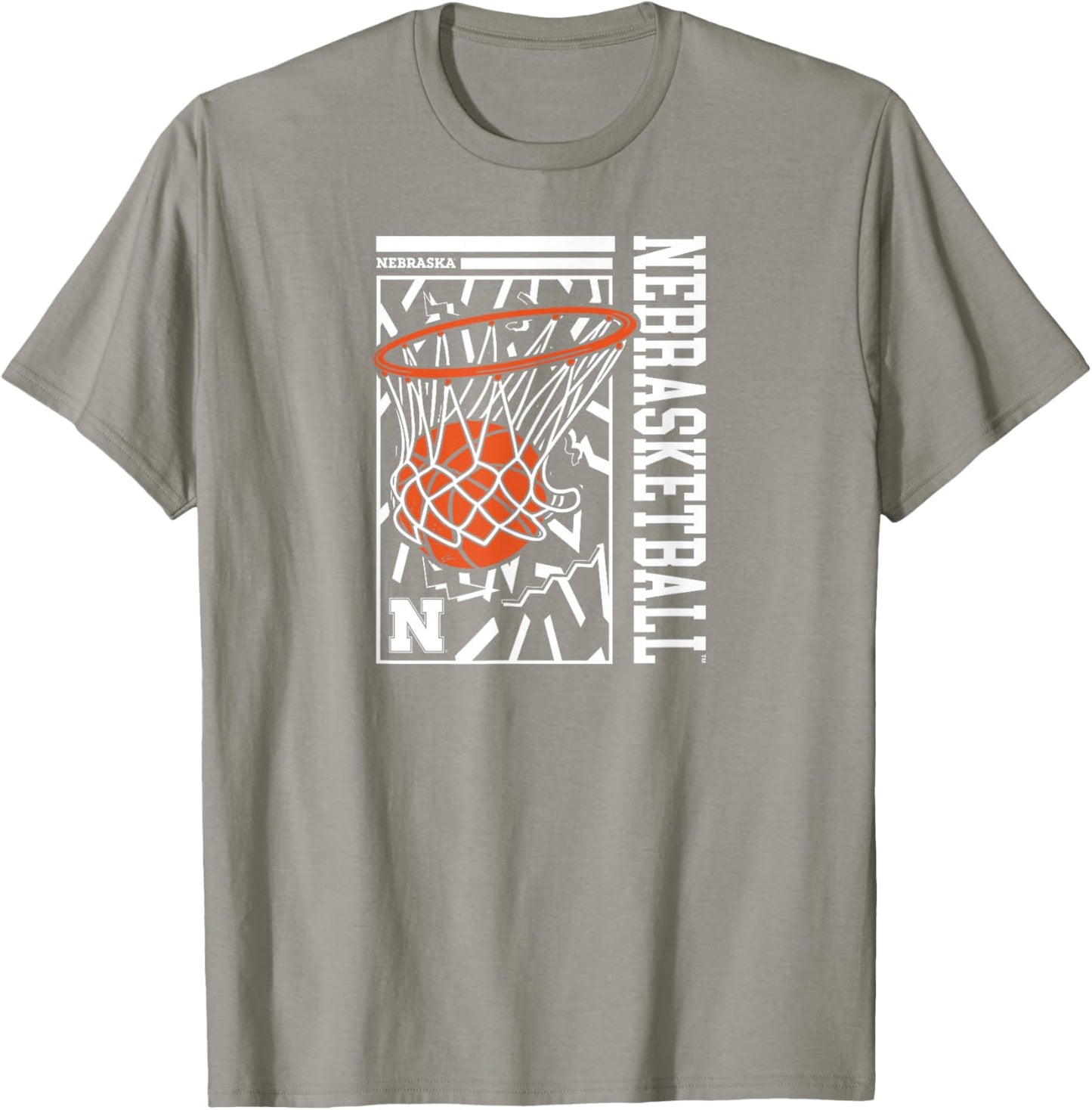 Nebraska Basketball - Nebrasketball - Nebraska Cornhuskers T-Shirt - T-Shirt | Sand