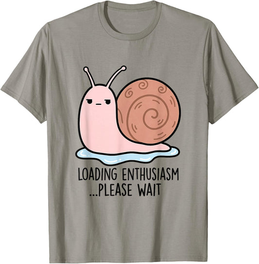 Funny Snail Cottagecore Sarcastic Meme Lover Kawaii Women T-Shirt - T-Shirt | Sand