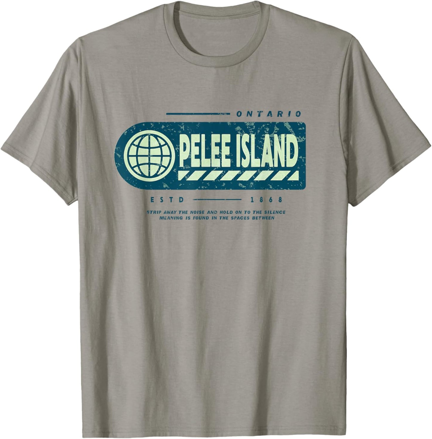 Pelee Island Ontario - Point Pelee Canada Travel Stamp T-Shirt - T-Shirt | Sand