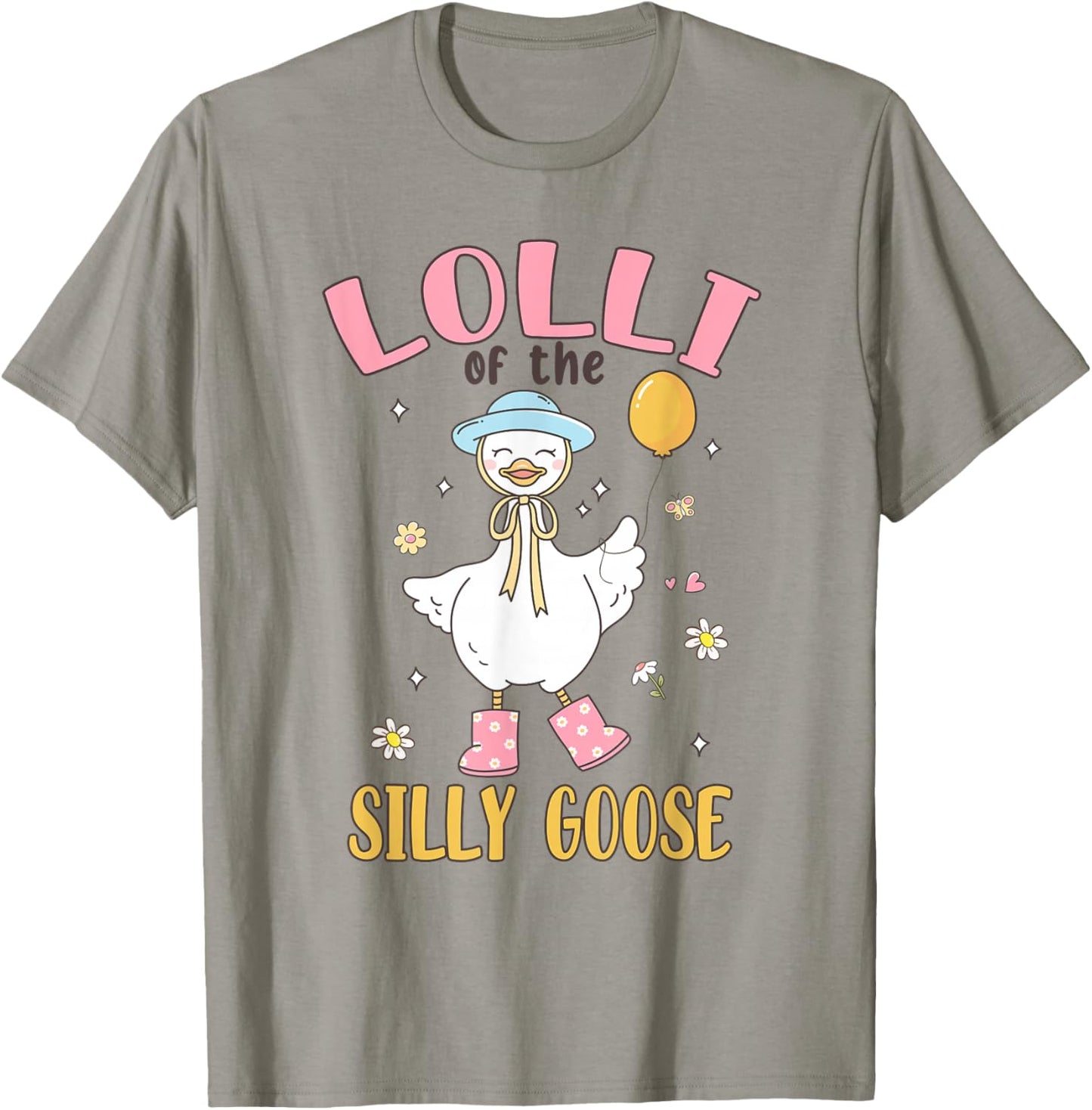 Lolli of The Silly Goose First Birthday Family Matching T-Shirt - T-Shirt | Sand