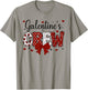 Happy Galentines Day Crew Cute Coquette Bow Galentine 2026 T-Shirt - T-Shirt | Sand