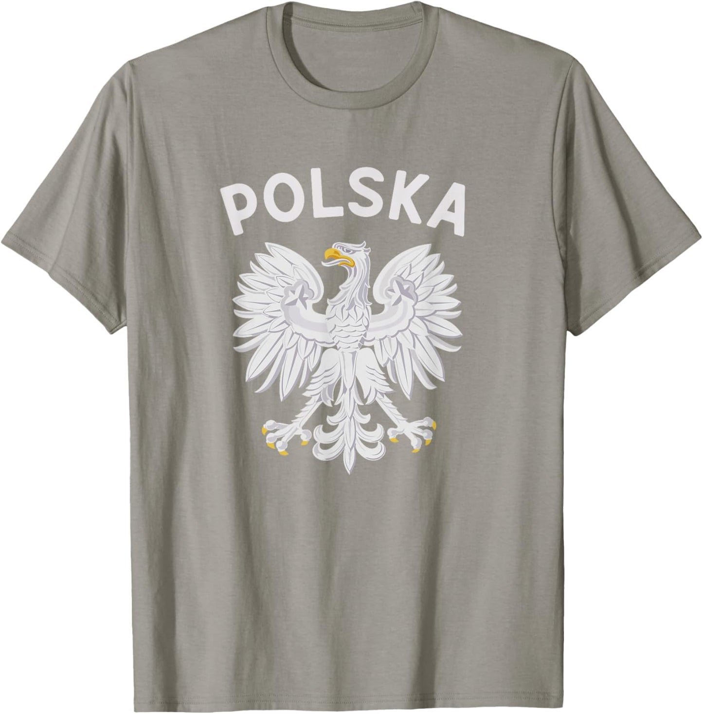 Poland Flag Polish Gifts Polska Vacation Krakow Warsaw T-Shirt - T-Shirt | Sand