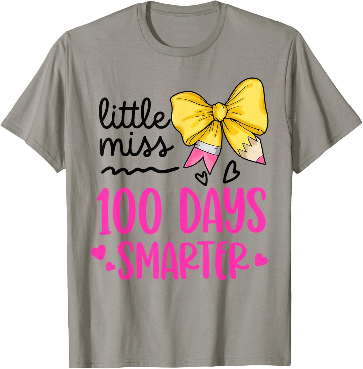 Kids Girls 100th Day of School T-Shirt - T-Shirt | Sand