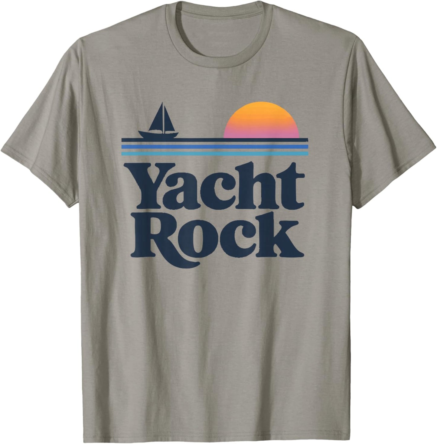 Yacht Rock Retro Sunset T-Shirt - T-Shirt | Sand