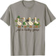 Just A Lucky Goose St Patrick's Day Irish Silly Goose Lover T-Shirt - T-Shirt | Sand