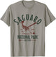 Saguaro Tucson Arizona National Park Roadrunner Souvenir T-Shirt - T-Shirt | Sand
