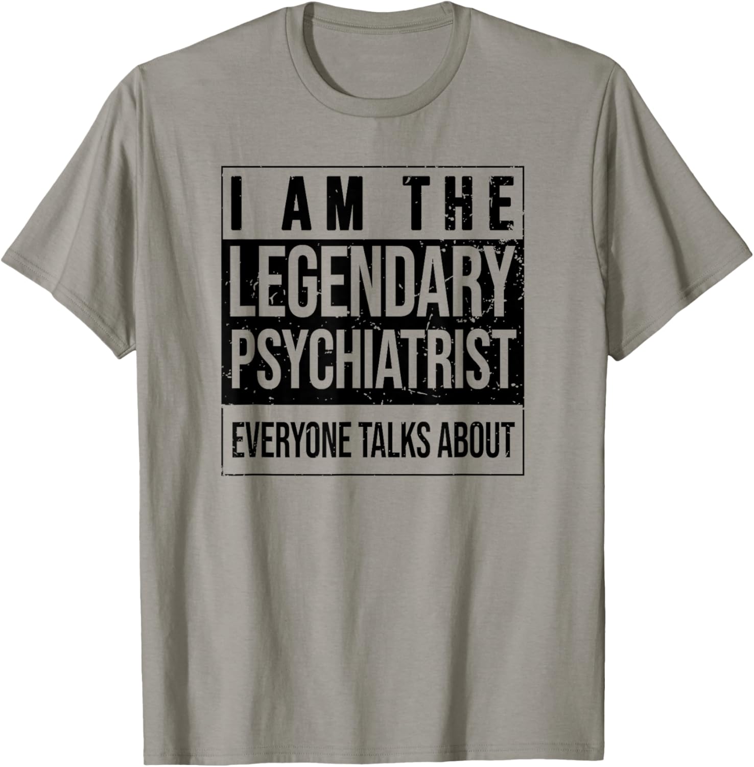 Psychiatrists Birthday Born Psychiatrist T-Shirt - T-Shirt | Sand