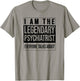 Psychiatrists Birthday Born Psychiatrist T-Shirt - T-Shirt | Sand