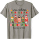 NICU Christmas Sleeping Babies NICU Nurse Winter T-Shirt - T-Shirt | Sand