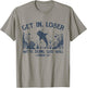 Get in Loser We're Doing God's Will Retro Christian Whale T-Shirt - T-Shirt | Sand