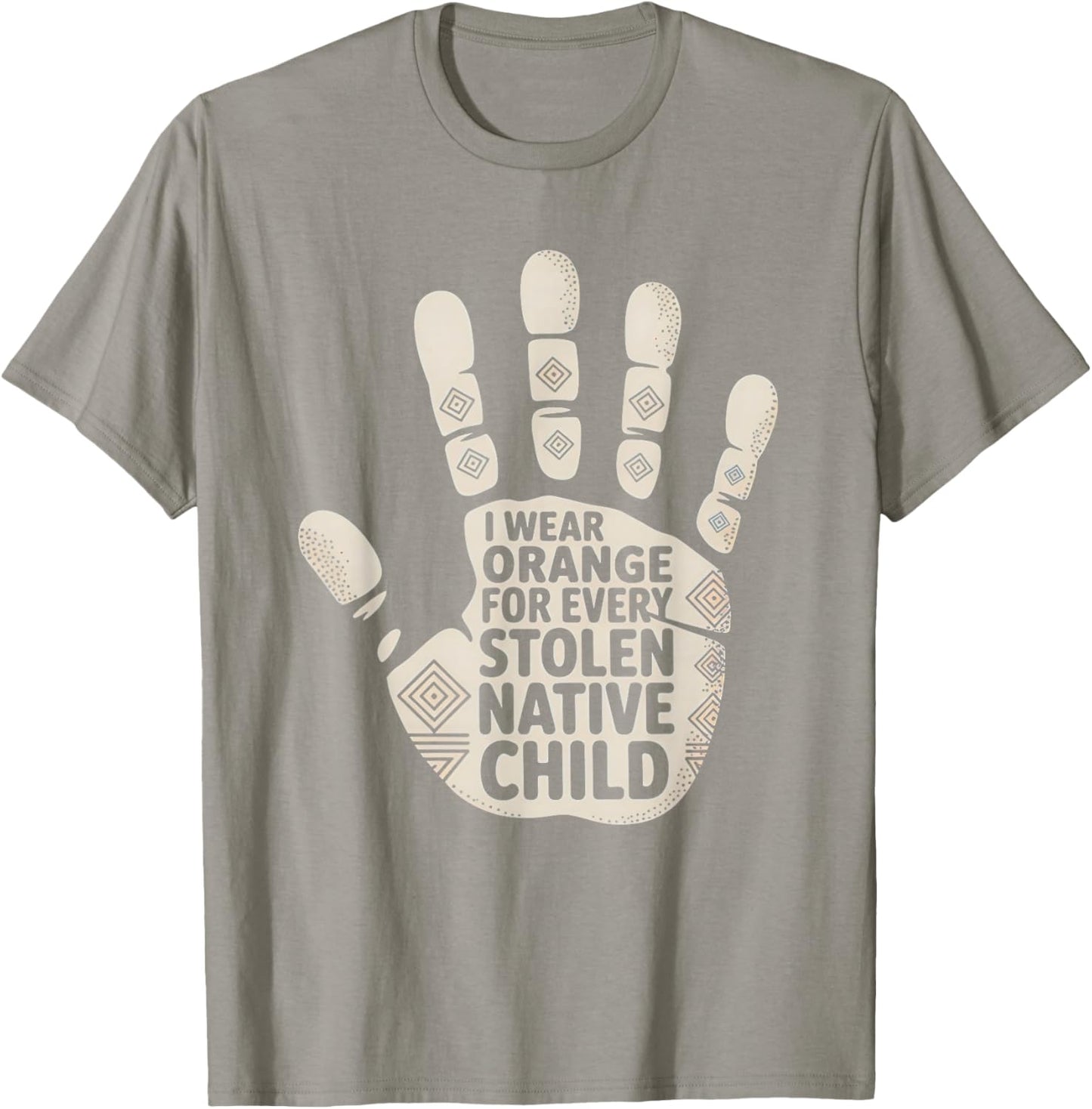 I Wear Orange for Every American Native Child Unity Day T-Shirt - T-Shirt | Sand