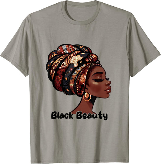 Black History Month Melanin Queen Strong Black Woman Pride T-Shirt - T-Shirt | Sand
