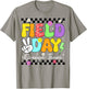 Groovy Field Day Orange Team Peace Lightning Teacher Kid T-Shirt - T-Shirt | Sand