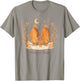 Minimalist Zen Art Walk for Peace Monks with Aloka Dog T-Shirt - T-Shirt | Sand