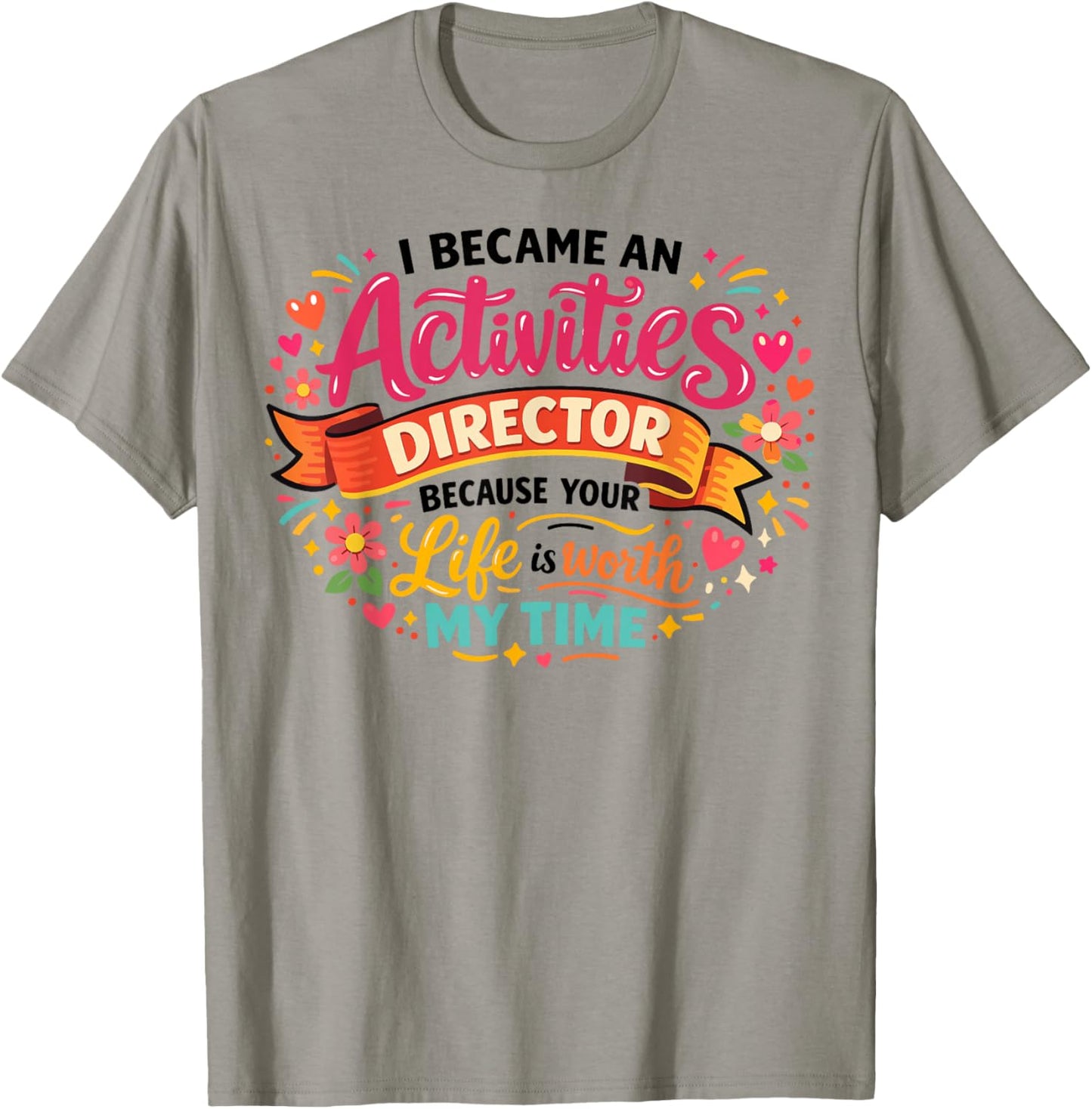 Activity Assistant Squad Team Professionals Appreciation T-Shirt - T-Shirt | Sand