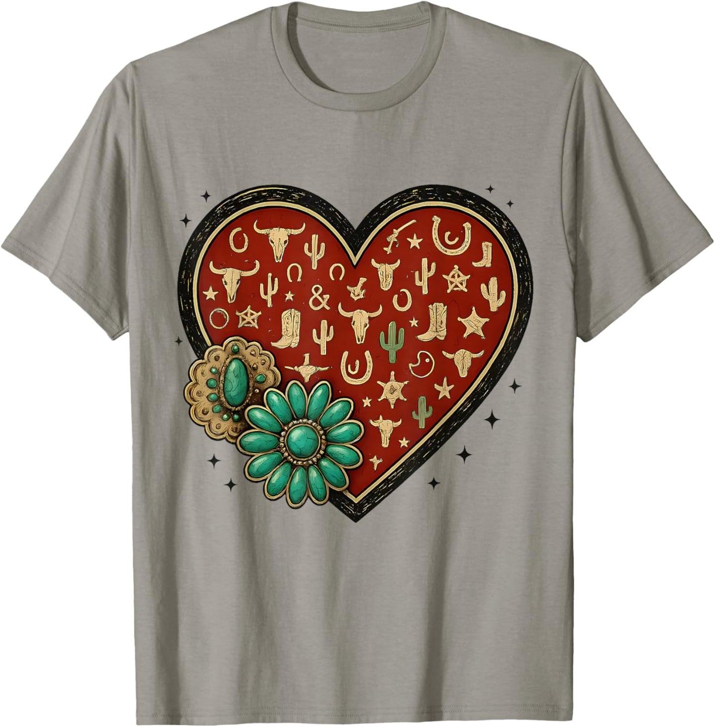 Howdy Valentine Rodeo Western Country Southern Men Women Kid T-Shirt - T-Shirt | Sand