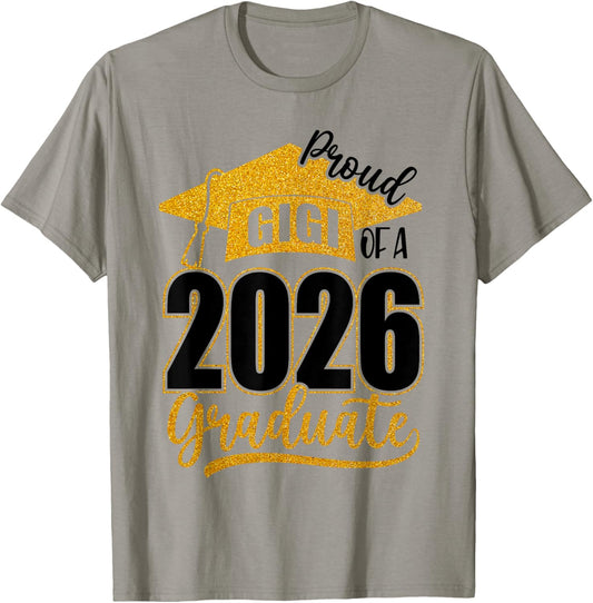 Proud Gigi of A 2026 Senior Class of 2026 Graduation Women T-Shirt - T-Shirt | Sand