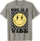 Nine is A Vibe 9 Years Old Birthday Happy Face 9th Birthday T-Shirt - T-Shirt | Sand