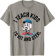 I Teach Kids to Hit and Steal Funny Baseball Softball Coach T-Shirt - T-Shirt | Sand