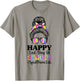 Happy Last Day of School SPED para Life - Messy Bun T-Shirt - T-Shirt | Sand