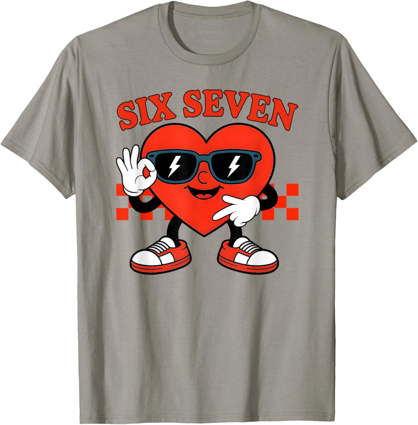 67 Shirt Boys Kids Funny Six Seven 6 7 Valentine Day 67 Meme T-Shirt - T-Shirt | Sand