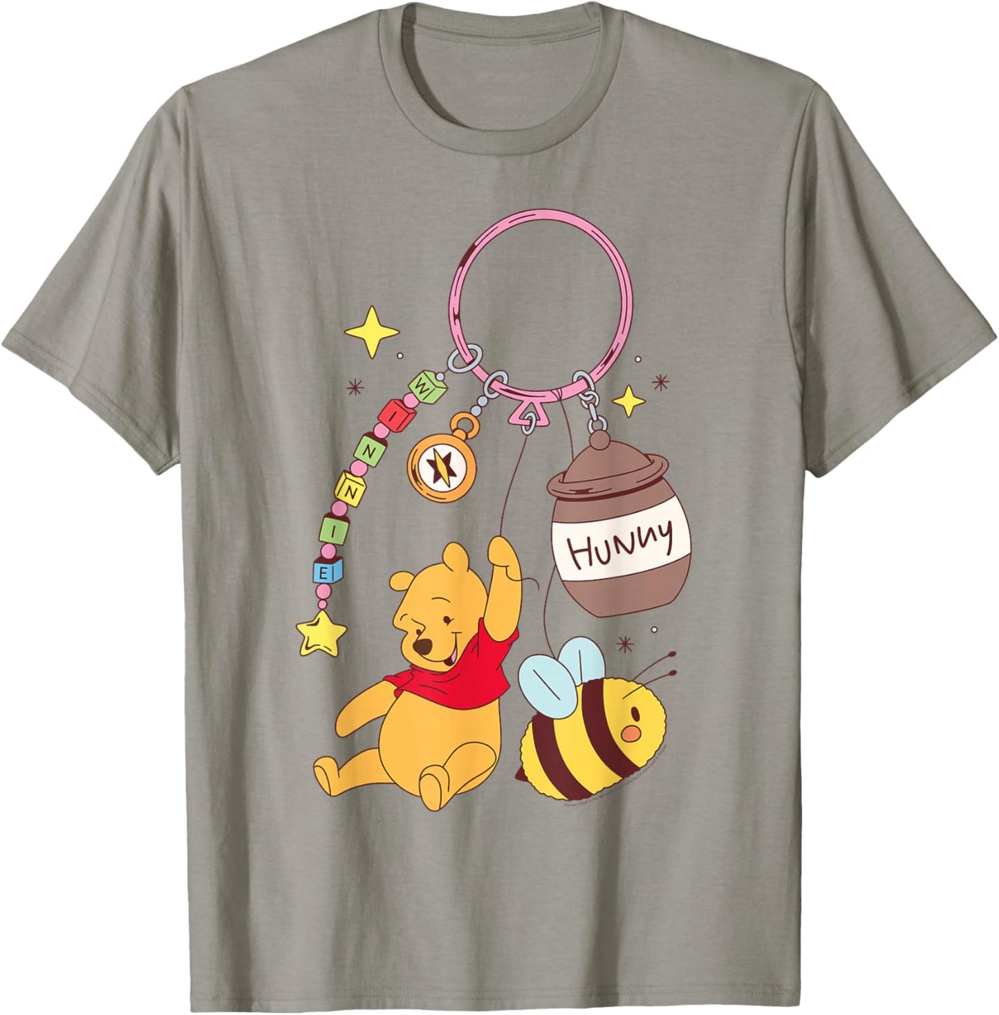 Disney Winnie The Pooh Fashion Bag Charm T-Shirt - T-Shirt | Sand