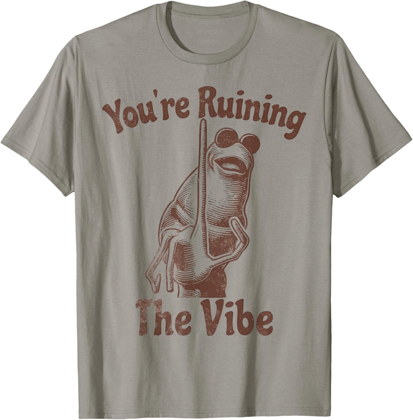 Marcus You're Ruining The Vibe T-Shirt - T-Shirt | Sand