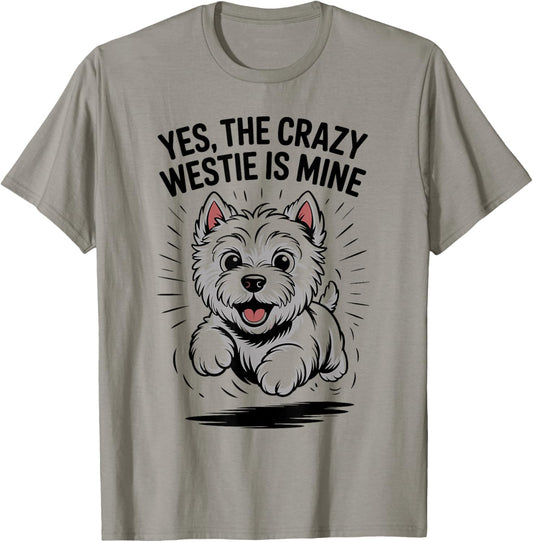 Pet Westie Dog Cute Westie Funny West Highland White Terrier T-Shirt - T-Shirt | Sand