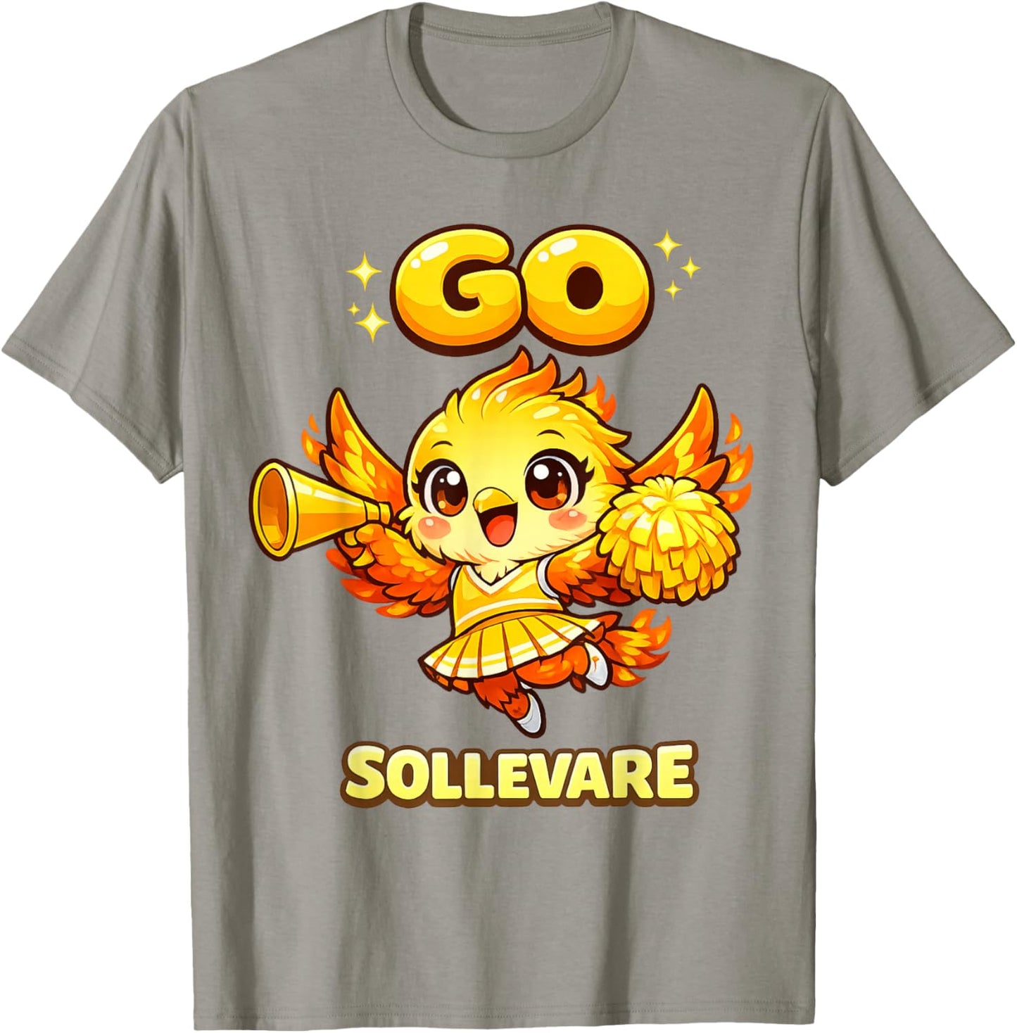 GO SOLLEVARE House of Uplifting, RCA School T-Shirt - T-Shirt | Sand