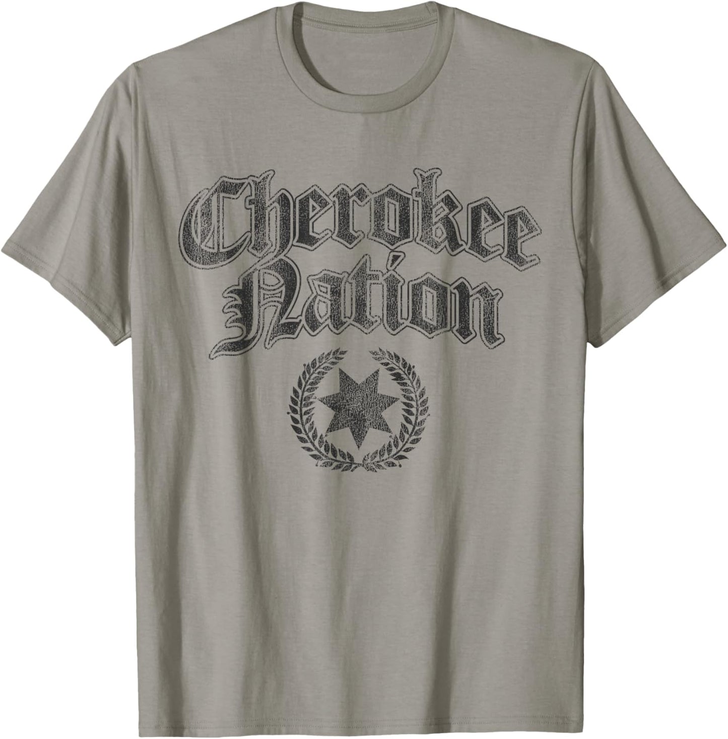 Vintage Cherokee Nation Native American Indian T-Shirt - T-Shirt | Sand