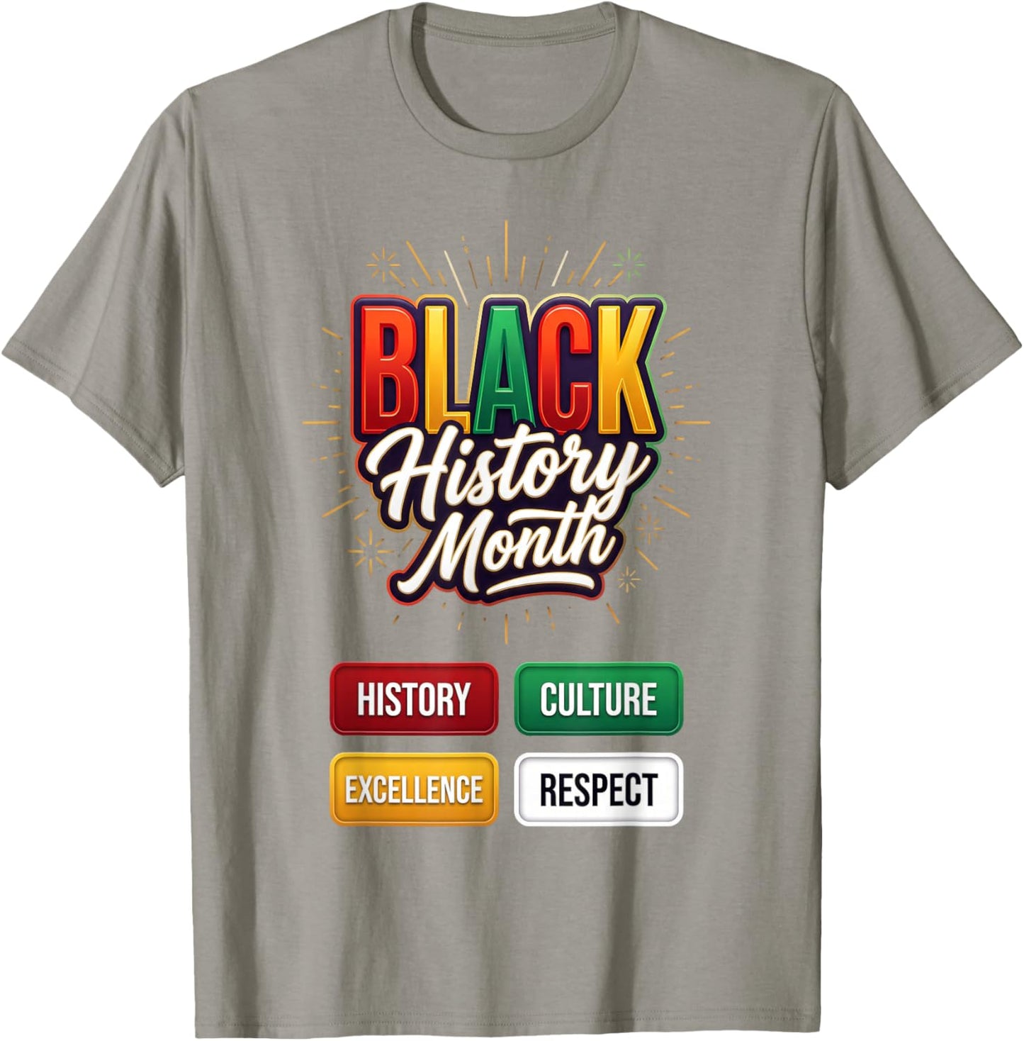 Black History Month Africa African Kids T-Shirt - T-Shirt | Sand