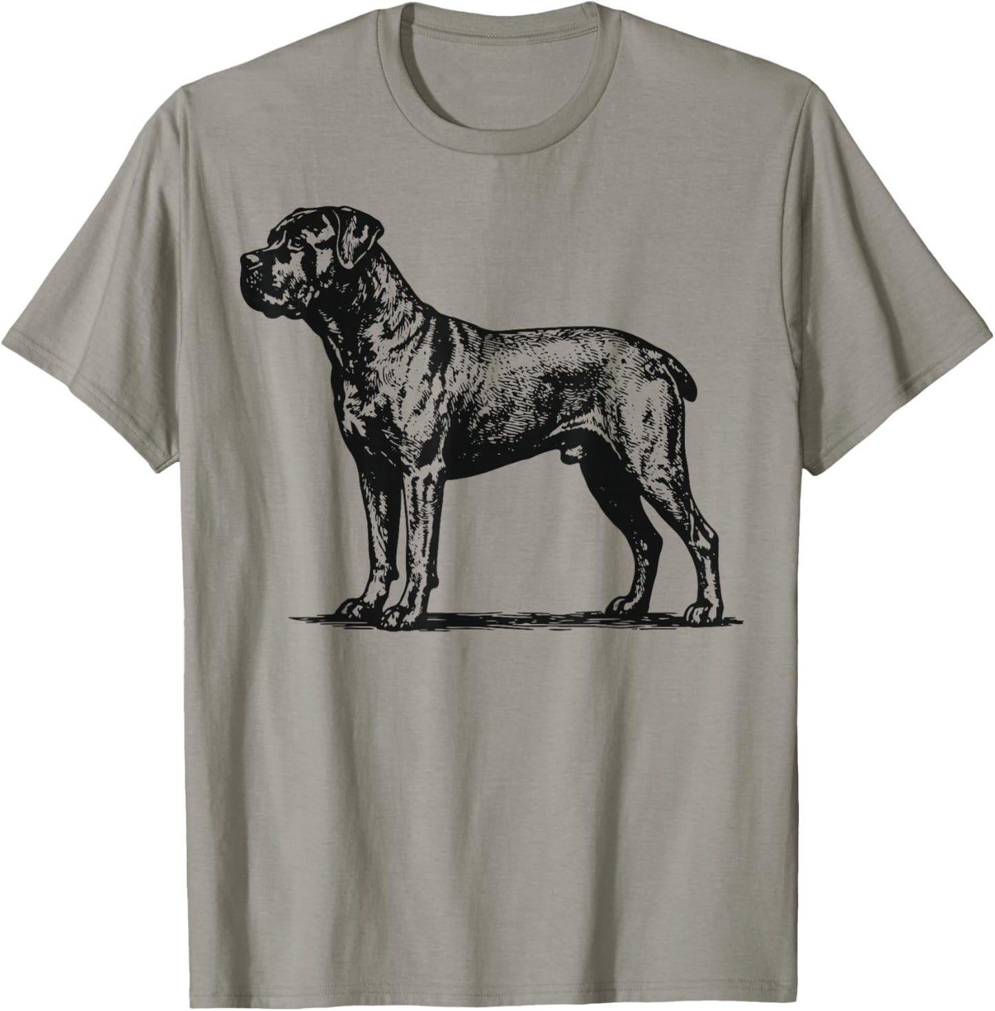 Cane Corso Illustration T-Shirt - T-Shirt | Sand