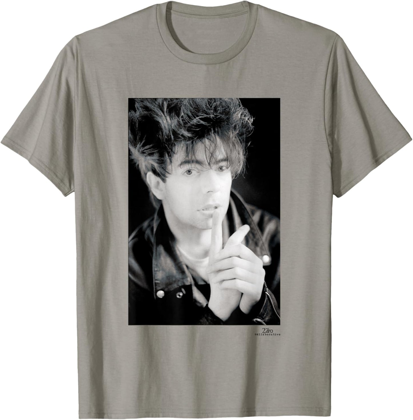 Echo & The Bunnymen Ian McCulloch Portrait by Phil Nicholls T-Shirt - T-Shirt | Sand