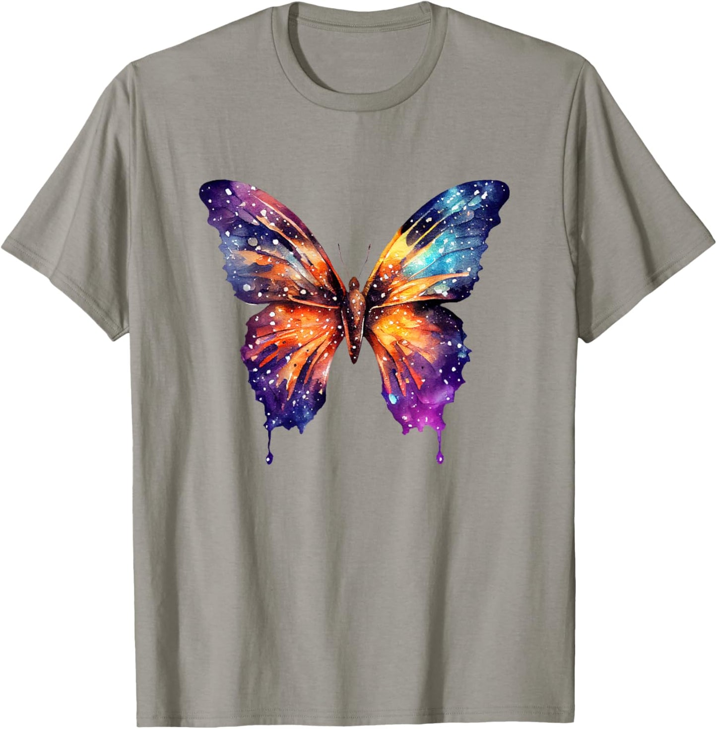 Colorful Butterfly Lover T-Shirt - T-Shirt | Sand