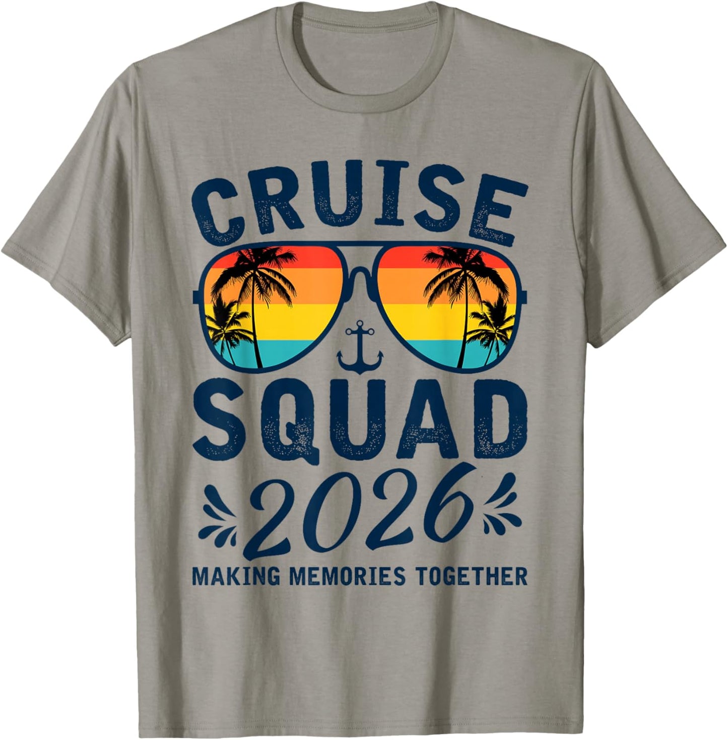 Cruise Squad 2026 Summer Vacation Matching Family Group T-Shirt - T-Shirt | Sand