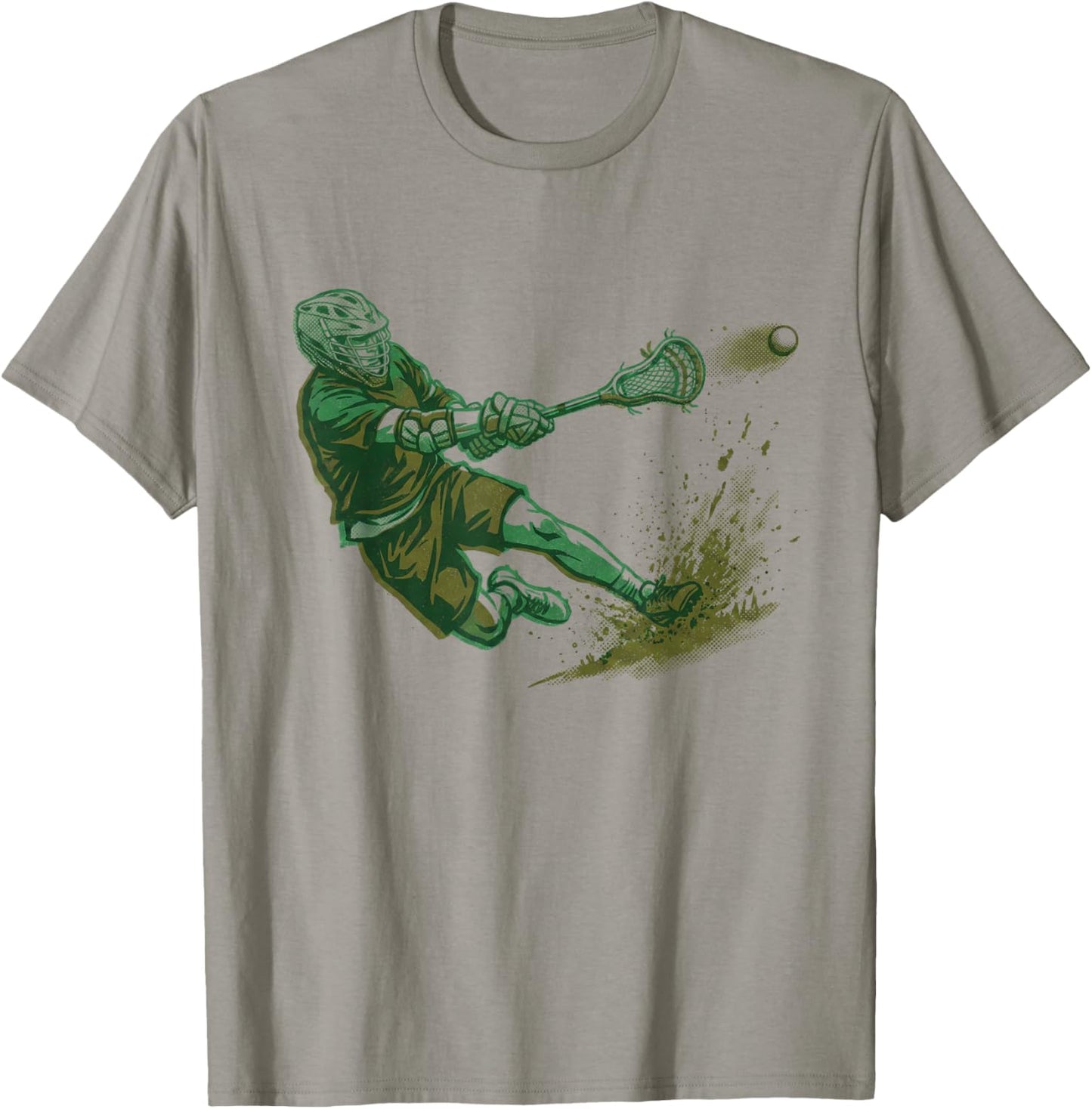 Lacrosse Lax Fan T-Shirt - T-Shirt | Sand