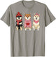 Cute Shiba Inu Valentine Dog T-Shirt - T-Shirt | Sand