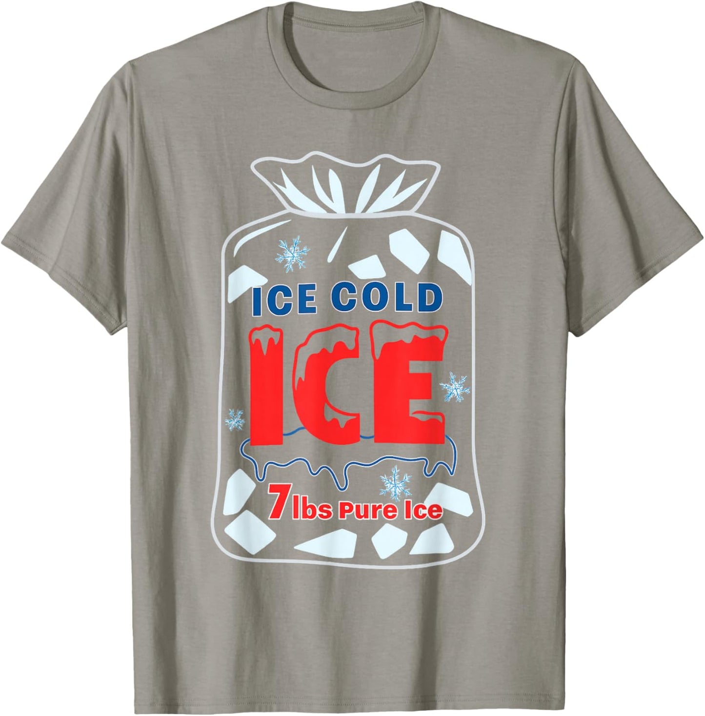 Bag of Ice Halloween Costume T-Shirt - T-Shirt | Sand