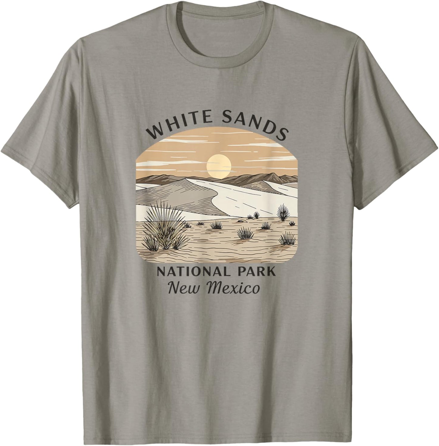 White Sands National Park Souvenir New Mexico Men Women T-Shirt - T-Shirt | Sand